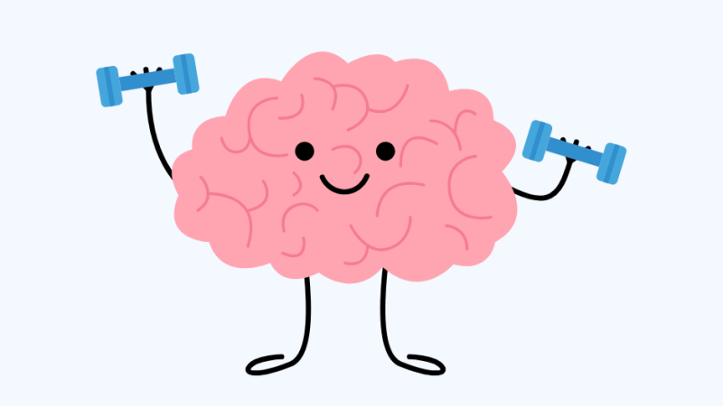 Brain Lifting Weights 